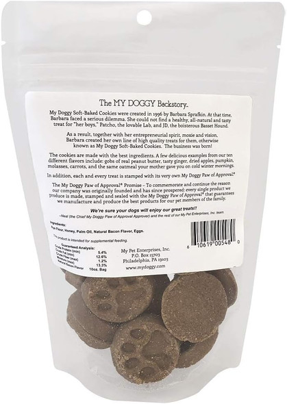 My Doggy Soft-Baked Cookies Dog Treats - 10 Ounces (Bacon)