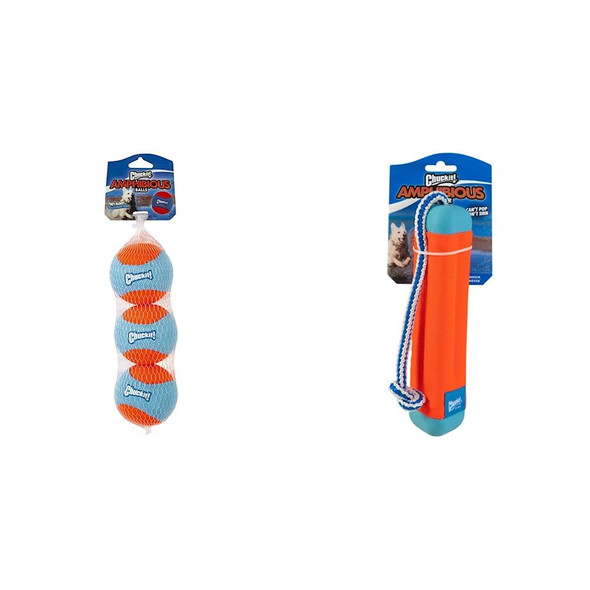 Chuckit Amphibious Fetch Balls Set Of 3 Medium Set Of 3