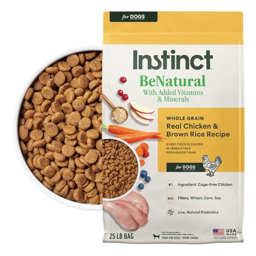 Be Natural Instinct Be Natural Real Chicken & Brown Rice Recipe Natural Dry 25 Lb
