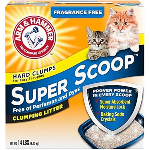 Arm & Hammer Super Scoop Litter Fragrance (Packaging May Vary 14 Lbs