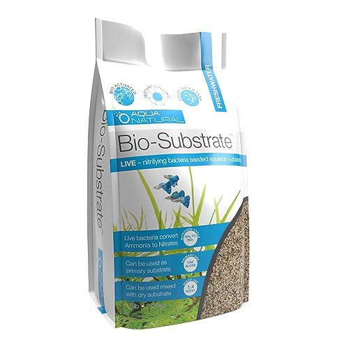 Aqua Natural Prairie Sand BioSubstrate For Aquariums Sand Seeded With Start Up BioActive 5Lb