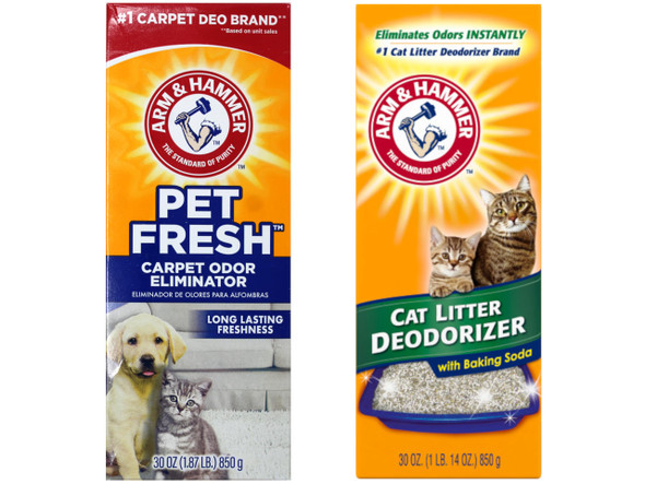 Arm & Hammer Pet Odor Control Kit Pet Fresh Carpet Odor Eliminator Long Lasting 30 Oz