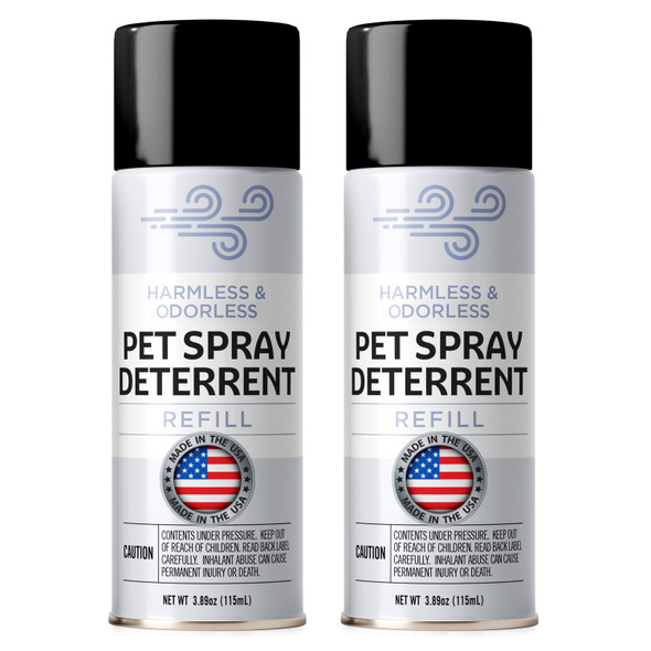 Berkland Cat Deterrent Spray Refill 2Pack Compatible With Petsafe Ssscat Dispenser 2Pack