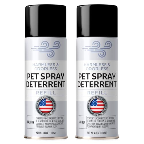 Berkland Cat Deterrent Spray Refill 2Pack Compatible With Petsafe Ssscat Dispenser 2Pack