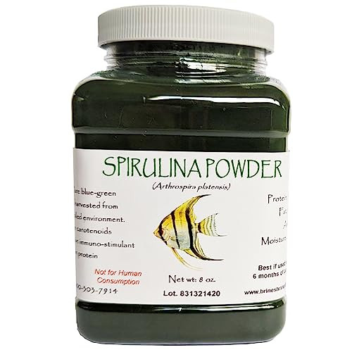 Brine Shrimp Direct Spirulina Powder 8 Oz
