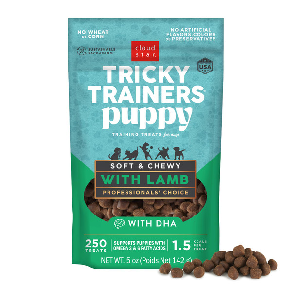 Cloud Star Tricky Trainers Puppy Mini Lamb 5 Oz