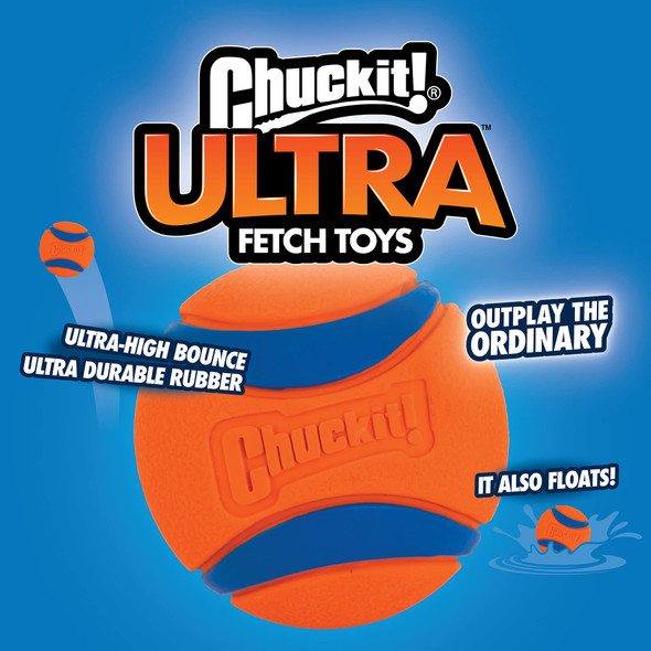 Chuckit Medium Ultra Ball 8 Count