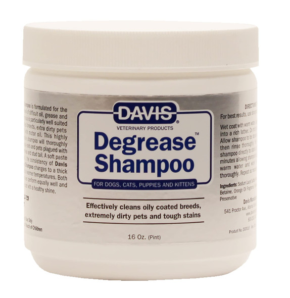 Davis Manufacturing Degrease Pet Shampoo