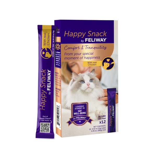 Feliway Happy Snack By Feliway 0.5Oz 12 Pack