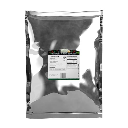 Frontier CoOp CoOp Organic Catnip Bulk Loved By Cats & Gardeners Popular Tea 1Pound