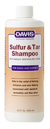 Davis Manufacturing Sulfur Tar Shampoo For Pets (Pack Of 1) Sts12 12 Oz Pack Of 1