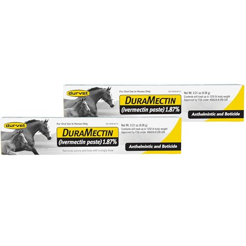 Durvet Duramectin (Ivermectin 1.87%) 6.08Gm 2 Count