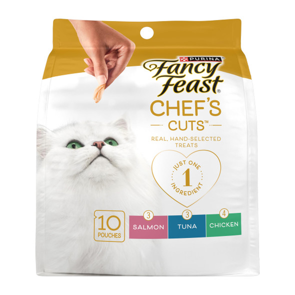 Fancy Feast Purina Fancy Feast Natural Cat Treats Variety Pack Purely Natural (Pack 10 Ct Variety Pack