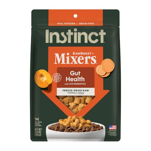 Instinct Raw Boost Mixers Freeze Dried Dog Food Toppers For Dry Food 12.5 Oz