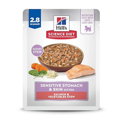 Hill's Science Diet Sensitive Stomach & Skin Kitten Stomach & Skin Sensitivity Support Wet 2.8 Oz