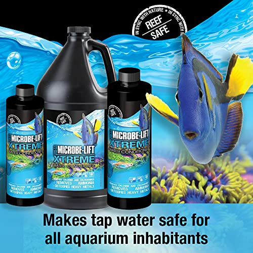 MicrobeLift MicrobeLift Xtreme Water Conditioner Treatment For Aquariums And Fish Tanks AllInOne 64 Ounces