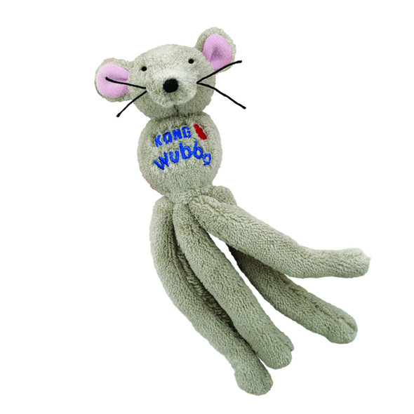 Kong Cat Wubba Mouse Soft Plush Catnip Toy Crinkles And Rattles (Assorted