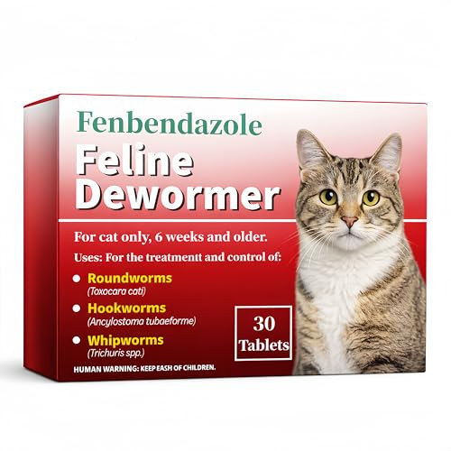 Ivultra Dewormer For Cats 6 Weeks And Older 22.2% /G) Tablets Fenbendazole 222 Mg