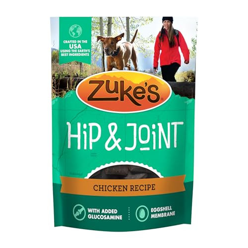 Merrick Zuke's Hip And Joint Support Dog Treats For Adult Dogs Senior 16 Oz
