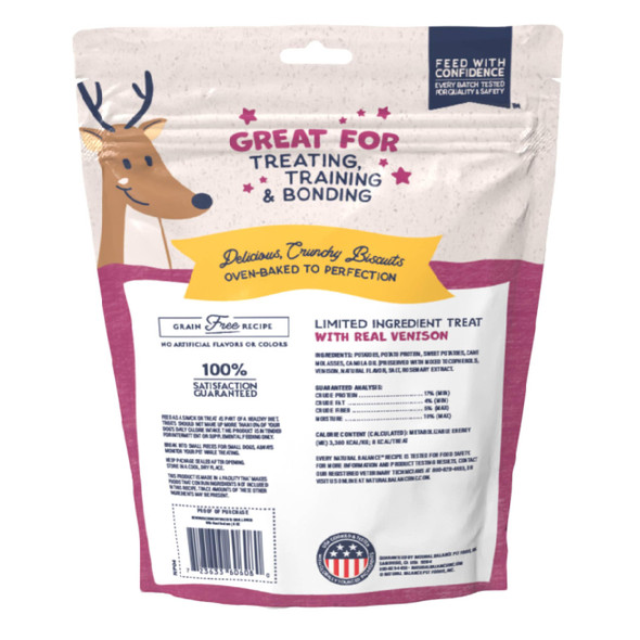 Natural Balance L.I.T. Sweet Potato And Venison Formula Dog Treats Small Breed (2 16Ounce 2 Pack
