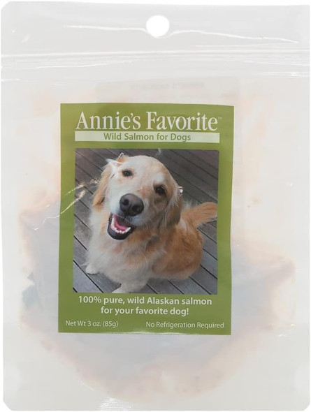 SeaBear - Annie's - A Wild Salmon Treat for Dogs - 3 oz - 12 Pack SeaBear - Annie's - A Wild Salmon Treat for Dogs - 3 oz - 12 Pack