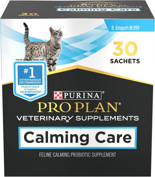 Pro Plan Veterinary Diets Purina Pro Plan Veterinary Supplements Calming Care Cat Supplements . Box 30 Ct