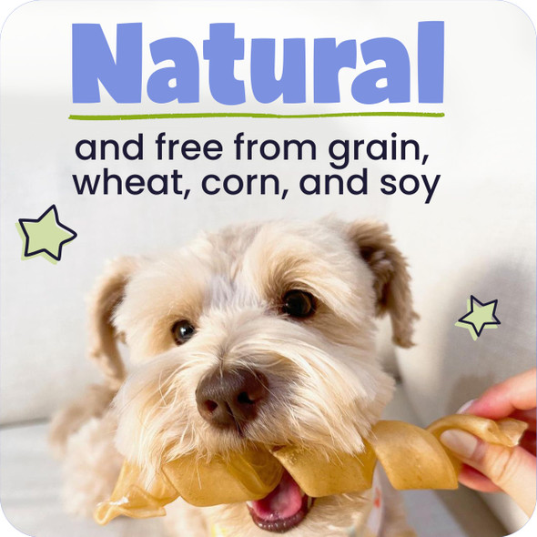 Pawstruck Natural Large Collagen Stick Barbells For Dogs VetApproved Long Lasting Chew 6 Pack
