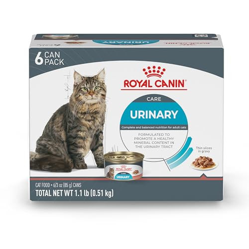 Royal Canin Feline Care Nutrition Urinary Care Adult Thin Slices In Gravy Cat 3 Oz Pack Of 6