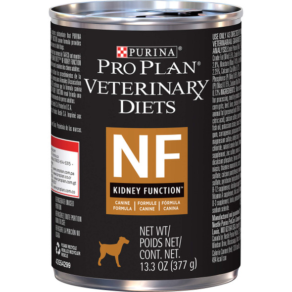 Pro Plan Veterinary Diets Purina Nf Kidney Function Canine Formula Wet Dog Food (Pack Of 13.3 Oz Pack Of 12