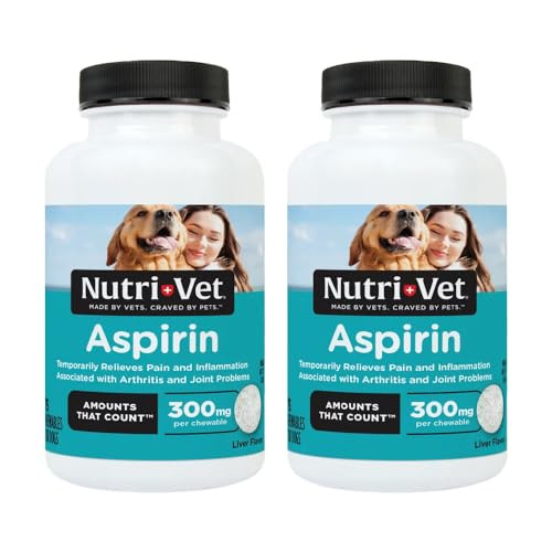 NutriVet NutriVet Aspirin Chewables For Large Dogs Pack Of 2 75 Count