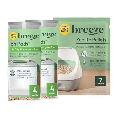 Purina Tidy Cats Breeze Litter System Cat Refill Bundle . Box 7.91 Lb