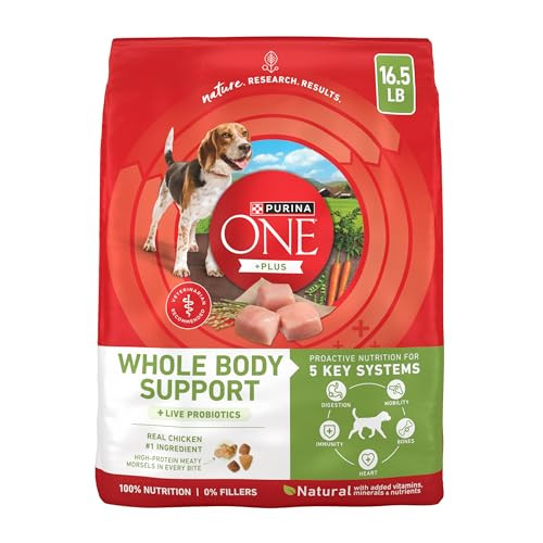 Purina One Plus Whole Body Support'with'chicken'dry Dog Food . Bag 16.5 Lb