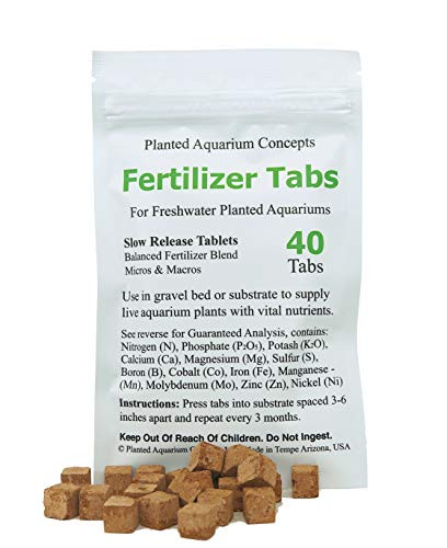Planted Aquarium Concepts Plant Root Fertilizer Tabs 40 Count