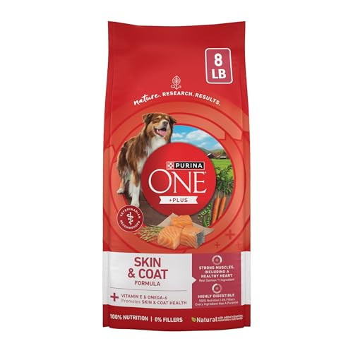 Purina One Natural Sensitive Stomach Dry Dog Food +Plus Skin & Coat Formula 8 Lb