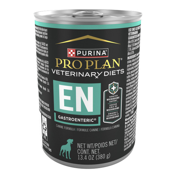 Pro Plan Veterinary Diets Purina En Gastroenteric Canine Formula Wet Dog Food (Pack Of 12 13.4 Oz Pack Of 12