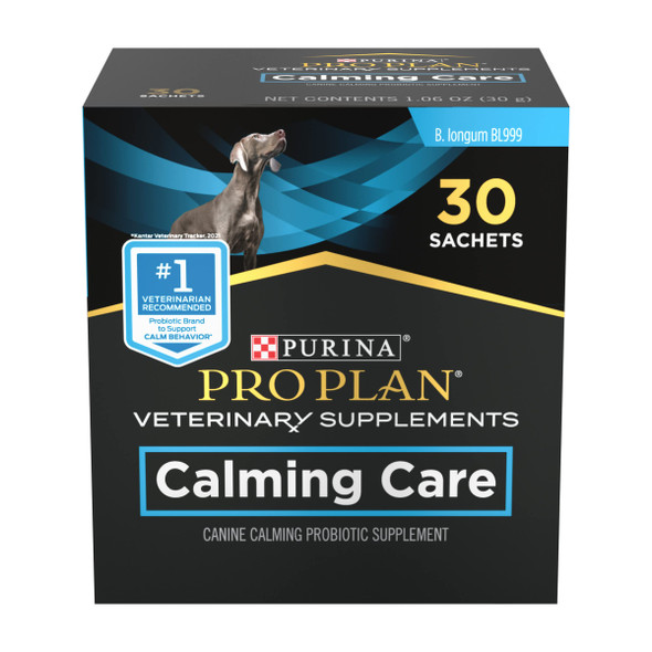 Pro Plan Veterinary Diets Purina Pro Plan Veterinary Supplements Calming Care Calming Dog Supplements 30 Ct