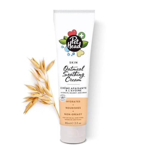 Pet Head Health Oatmeal Soothing Cream For Dogs 3 Fl. Oz