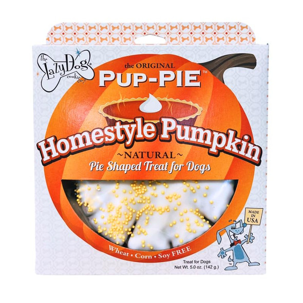 The Lazy Dog Cookie Co. Homestyle Pumpkin PupPie 5 Oz