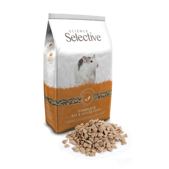 Supreme Petfoods Science Selective Rat Food (Pack Of 1 6 Oz 4 Lb