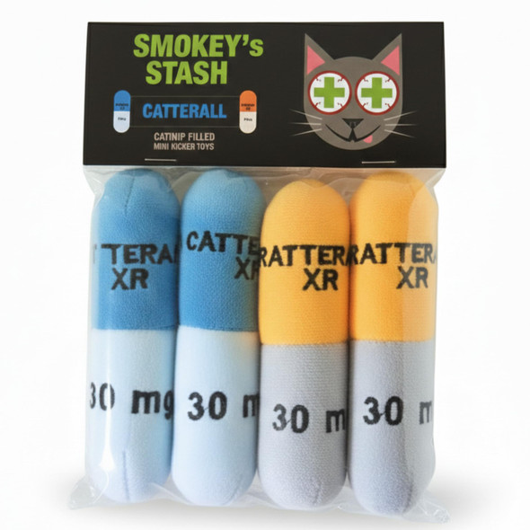 Smokey's Stash Catterall Catnip Toys 4 Pack