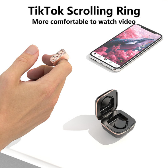 Tyuobox Fingertip Bluetooth Remote Control Tik Tok Wireless Page Turner Tyuobox Camera