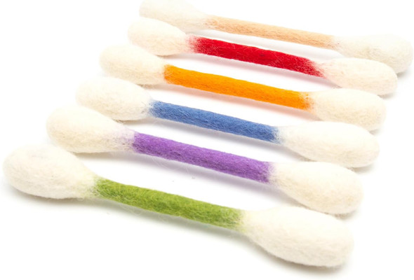 Yovarelion Swabs Cat Toys With Catnip 6 Pk