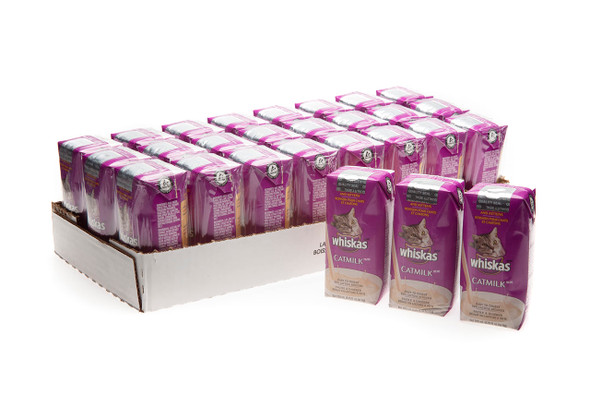 Whiskas Catmilk Plus Drink For Cats And Kittens 6.75 Ounces 24 Count