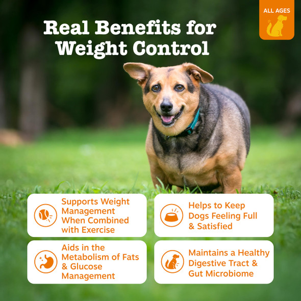 Zesty Paws Weight Management Bites For Dogs Veterinarian Formulated Metabolism & Appetite Control 90 Count