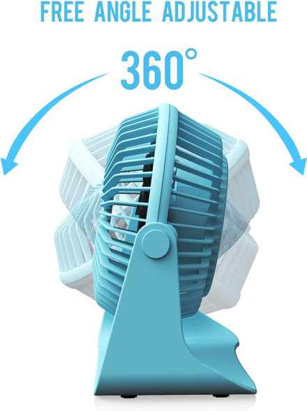 Honyin Small Usb Desk Fan, 3 Speeds Desktop Table Cooling Fan, 360° Rotatable, Strong Wind, Quiet Personal Little Fan Powered Honyin Small Usb Desk Fan, 3 Speeds Desktop Table Cooling Fan, 360° Rotatable, Strong Wind, Quiet Personal Little Fan Powered