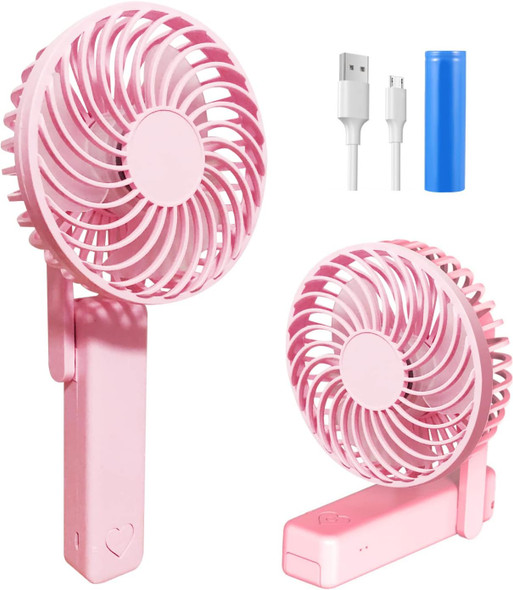 Battery Operated Portable Fan, Mini Rechargeable Handheld Fan,Small Foldable Fan,Quiet But Powerful Desk Fan Up To 10 Hrs Operat Battery Operated Portable Fan, Mini Rechargeable Handheld Fan,Small Foldable Fan,Quiet But Powerful Desk Fan Up To 10 Hrs Operat