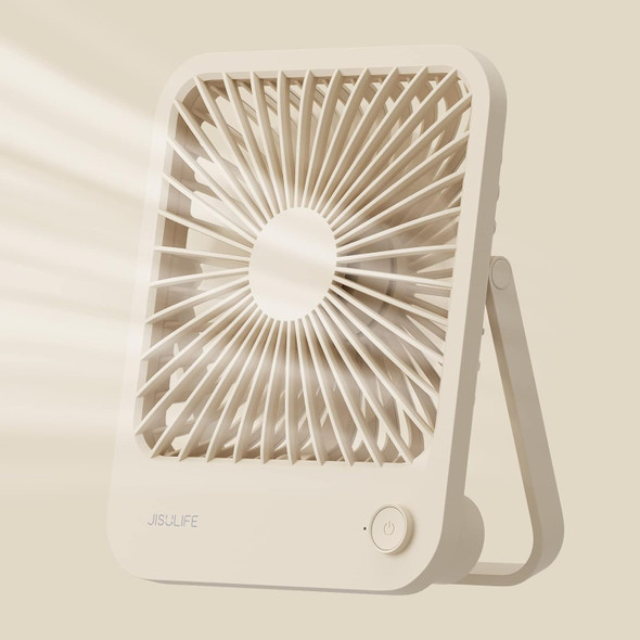Jisulife Desk Fan Battery Operated Small Fan,180° Foldable Portable Fan, 4 Speeds Adjustable Ultra Quiet For Home Office Travel Jisulife Desk Fan Battery Operated Small Fan,180° Foldable Portable Fan, 4 Speeds Adjustable Ultra Quiet For Home Office Travel