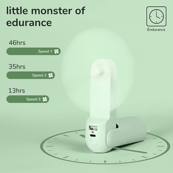 Jisulife Handheld Fan With 4500 Mah Powerbank Max 46 Hours Runtime,Pocket Fan Portable Battery Operated Or Usb Powered Folding Jisulife Handheld Fan With 4500 Mah Powerbank Max 46 Hours Runtime,Pocket Fan Portable Battery Operated Or Usb Powered Folding
