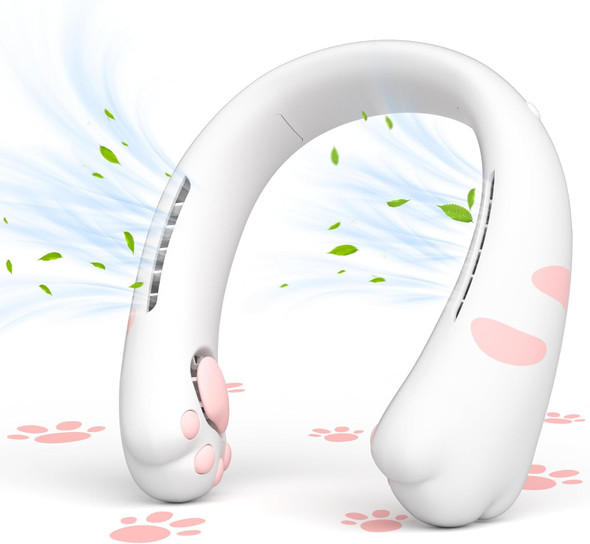 Cute Neck Fan For Kids, Teens, Women, Adorable Portable Fans 3000Mah Battery UsbC Rechargeable,Ultra Quiet Personal Cooling Fan Cute Neck Fan For Kids, Teens, Women, Adorable Portable Fans 3000Mah Battery UsbC Rechargeable,Ultra Quiet Personal Cooling Fan