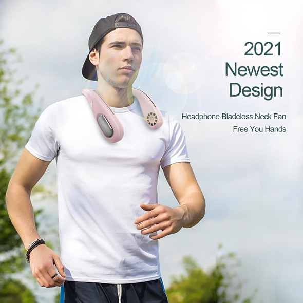 Personal Fan,Portable Neck Fan Rechargeable,HandsFree Bladeless Fan With ThreeSpeed Change,360° Surround Airflow Personal Cooling Personal Fan,Portable Neck Fan Rechargeable,HandsFree Bladeless Fan With ThreeSpeed Change,360° Surround Airflow Personal Cooling